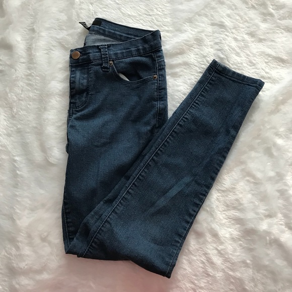 Forever 21 Denim Jeggings Size 25 - Picture 4 of 5